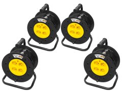 Blow 98-702# Podaljševalni kabel pr-61 s 4 vtičnicami z ozemljitvijo 50 m pvc boben 3x2,5 mm