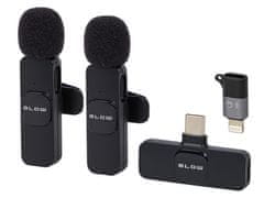 Blow 33-070# Mikrofon za pametne telefone usb-c udarec 2 kosa
