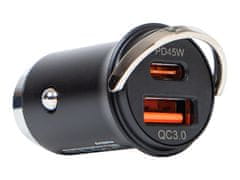 Blow 75-788# avtomobilski polnilec gn.usb+usb-c g50d