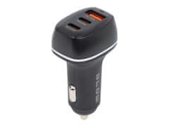 Blow 75-787# Avtomobilski polnilec gn.usb+usb-cx2 50w g50c
