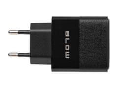 Blow 76-021# omrežni polnilec usb vtičnica + usb-c qc+pd 20w