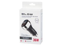Blow 75-790# avtomobilski polnilec gn.usbx2 36w g36c