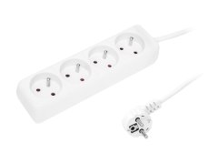 Blow 98-716# Podaljševalni kabel pr-470p 4 vtičnice z ozemljitvijo 5 m bela 3x1,5 mm