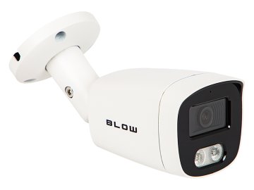 Blow 77-856# ip blow 8mp kamera bl-i8hl28bwm/poe bela rog mikrofon hibridna svetloba