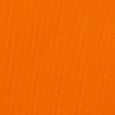 Vidaxl Senčno jadro oksford blago kvadratno 2x2 m oranžno