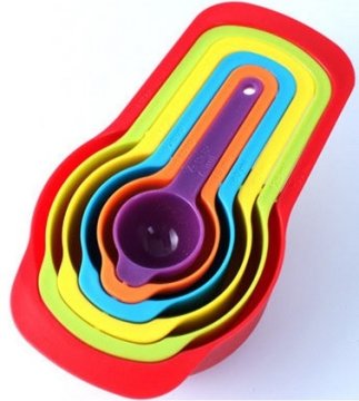 slomart AG610 Komplet merilnih skodelic - 6 kosov