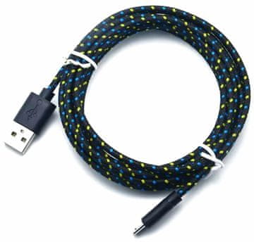 slomart KK21E Kabel micro usb-usb 3m oplot
