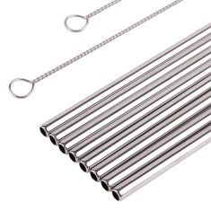 slomart AG371A Kovinske slamice kpl 10 el. srebrna