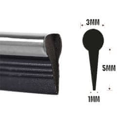 slomart AG679B Tuning trim 5m srebrn