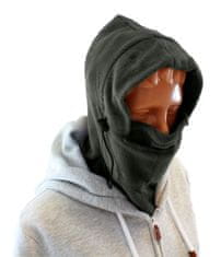 slomart BQ42B Maska iz flisa in balaklava 3v1 siva