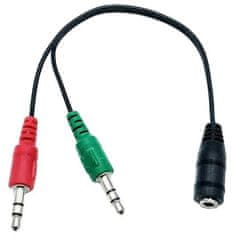 slomart AK268A Adapterski kabel mini jack za slušalke