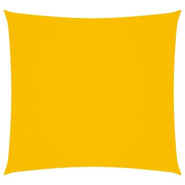 Vidaxl Senčno jadro oksford blago kvadratno 4,5x4,5 m rumeno