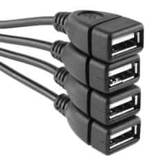 slomart AK22 4-portni razdelilnik USB
