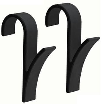 slomart AG928A Kljuka za kopalniški radiator črna