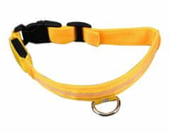 slomart AG232B Svetleča vodila ovratnik 34-42cm yello