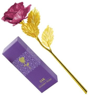 slomart AG774C Zlata vrtnica darilo vijolična