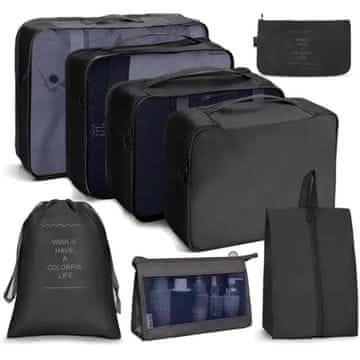 slomart BQ73 Potovalni organizator 8 kosov črn