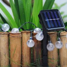 slomart ZD69 Sončna vrtna girlanda 30led