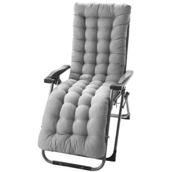 slomart AG690E Blazina za ležalnik 160 cm siva