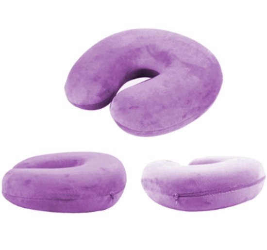 slomart AG353H Potovalni vzglavnik Memory violet