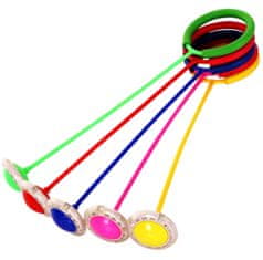 slomart AG661A skakalnica za noge hula hoop zelena