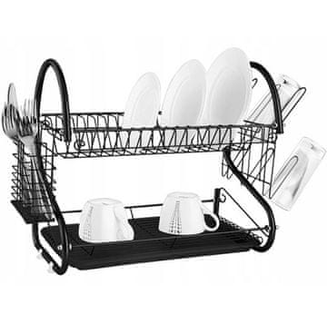 slomart AG373E 2-stopenjski pomivalni stroj črne barve