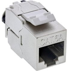 slomart RJ10 RJ45 stp cat.6a vtičnica brez orodja