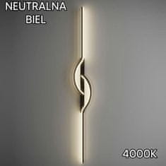 slomart ZD143A Stenska svetilka Wall Sconce 60cm vodila naravno belo