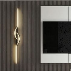 slomart ZD143A Stenska svetilka Wall Sconce 60cm vodila naravno belo