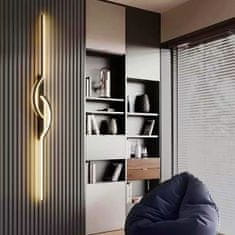 slomart ZD143B Stenska svetilka Wall Sconce 60cm vodila toplo belo