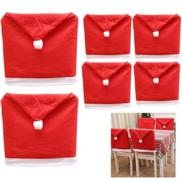 slomart DA315 Pokrivalo za božični stol 6 kosov