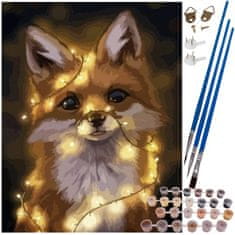 Maaleo Slikanje po številkah 40x50cm- Maaleo fox 22782