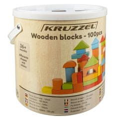 Kruzzel Leseni bloki - 100 kosov. Kruzzel 22666