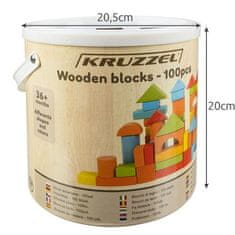 Kruzzel Leseni bloki - 100 kosov. Kruzzel 22666