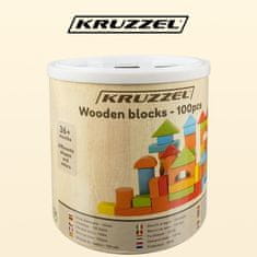 Kruzzel Leseni bloki - 100 kosov. Kruzzel 22666