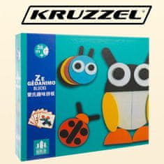 Kruzzel Lesena sestavljanka Kruzzel 22426