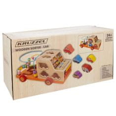 Kruzzel Sortirnik - avto drewniane Kruzzel 22652