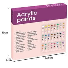 Maaleo Akrilne barve 24 kosov - 12ml. Maaleo 20363