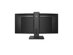 Philips 346P1CRH 34" VA WQHD 100Hz USB-C HDR400 KVM ukrivljen poslovni monitor 