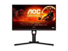 AOC 25G3ZM/BK 24,5" VA Full HD 240Hz 1ms Adaptive Sync gaming monitor