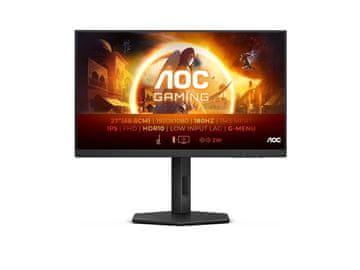 AOC 27G4X 27" IPS Full HD 180Hz 1ms HDR G-Sync gaming monitor