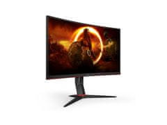 AOC C32G2ZE/BK 31.5" VA Full HD 240Hz FreeSync Premium ukrivljen gaming monitor