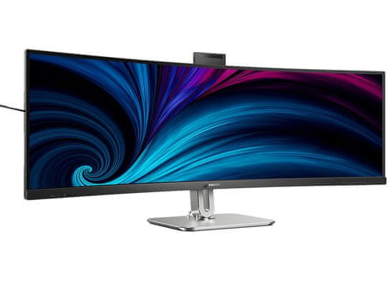 Philips 49B2U6903CH 49" VA Dual QHD Thunderbolt 4 SuperWide KVM ukrivljen poslovni monitor s spletno kamero