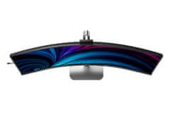 Philips 49B2U6903CH 49" VA Dual QHD Thunderbolt 4 SuperWide KVM ukrivljen poslovni monitor s spletno kamero