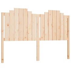 Vidaxl Posteljno vzglavje 166x4x110 cm trdna borovina