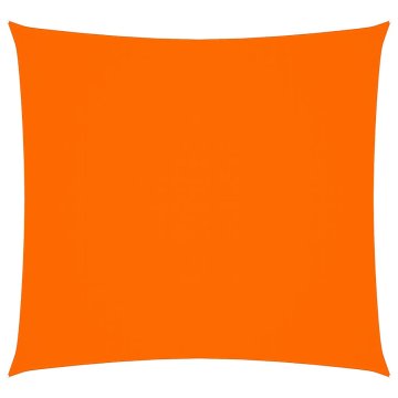Vidaxl Senčno jadro oksford blago kvadratno 2x2 m oranžno
