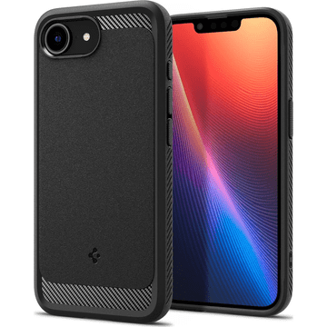 Spigen Rugged Armor MagSafe silikonski ovitek za iPhone 16e / iPhone 17e