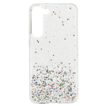 Onasi Silikonski ovitek z bleščicami SPARKLE za Samsung Galaxy A17 - prozoren