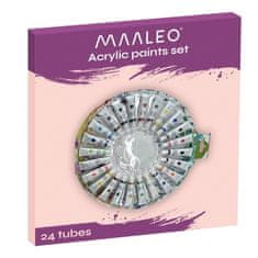 Maaleo Akrilne barve 12ml - komplet 24 kosov. Maaleo 24725