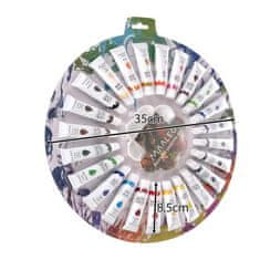 Maaleo Akrilne barve 12ml - komplet 24 kosov. Maaleo 24725